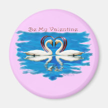 Valentine Swan Collection Magnet