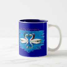Valentine Swan Collection Mug