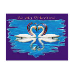 Valentine Swan Collection Postcard