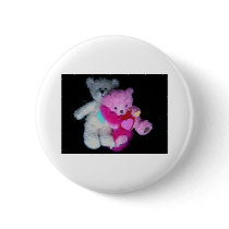 valentine teddy bears Photo 9817 Pinback Button