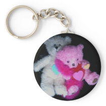 valentine teddy bears Photo 9817 Keychains