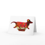Valentine Weiner Dog cards