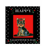 Valentine Yorkie Poo t-shirts