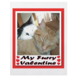 ValentineOrange Tabby Kitten Custom Flyer