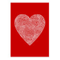 Valentines business cards