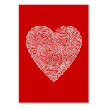 Valentines business cards