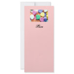 Valentines Day Candy Hearts rack cards