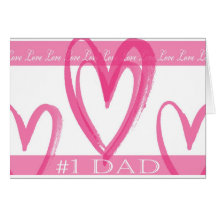 Valentine's Day Card for #1 Dad