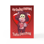 Valentine's Day Card For Husband With Cute Cat