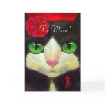 VALENTINE'S DAY CARD - TUXEDO CAT - Customised