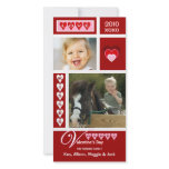 Valentine's Day Collage Photo Cards photo cards