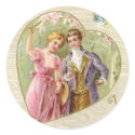 Valentine's Day couple stickers