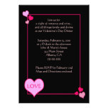 VALENTINES DAY Dinner Party 5 x 7 invitation invitations