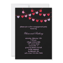 Valentine's Day Engagement Party Invitation