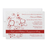 Valentine's Day Engagement Party Invitation