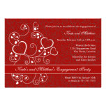 Valentine's Day Engagement Party Invitation