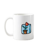 Valentines Day Flower Mugs