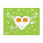Valentine's day funny heart Custom  Postcard