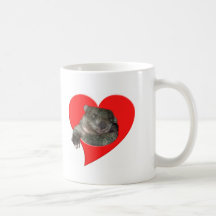 Valentine's Day Gifts, Wombat Love! Mugs