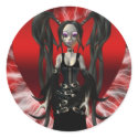 Valentine's Day Gothic Sticker, Sexy, Goth