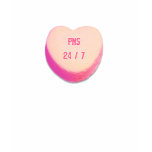 Valentine's Day Heart Candy - Custom Message t-shirts