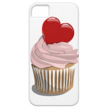 Valentine's Day heart cupcake iPhone4 case iPhone 5 Cases