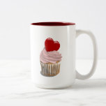 Valentine's Day heart cupcake mug