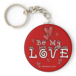 Valentine's Day Keychain (1b)