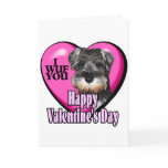 Valentine's Day Miniature Schnauzer cards