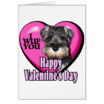 Valentine's Day Miniature Schnauzer Cards