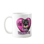 Valentine's Day Miniature Schnauzer mugs