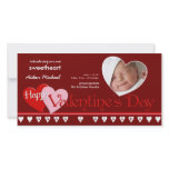 Valentine's Day - New Baby Announcement photo cards