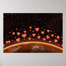 Valentine's Day Night Poster