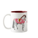Valentines Day Parade Horse Mug