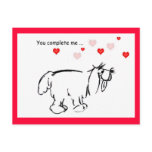 Valentine's Day Puppy Love ~ Postcard