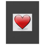 Valentine's Day Red Heart Custom Flyer