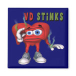 Valentines Day Stinks Fridge Magnet
