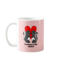 Valentine's day stinks mug