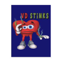 Valentines Day Stinks Postcards