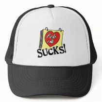 Valentine's Day Sucks Mesh Hat