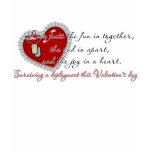 Valentine's Deployment t-shirts