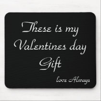 Valentines Gift mousepads