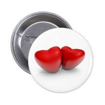 Valentine's hearts pins