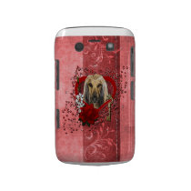 Valentines - Key to My Heart - Afghan Blackberry Cases