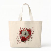 Valentines - Key to My Heart - American Eskimo Bag