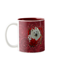 Valentines - Key to My Heart - American Eskimo Coffee Mugs