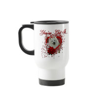Valentines - Key to My Heart - American Eskimo Coffee Mugs