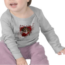 Valentines - Key to My Heart - Beagle Puppy T Shirt