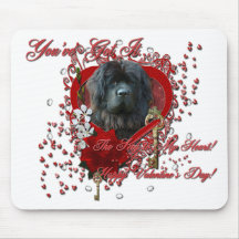 Valentines - Key to My Heart - Newfoundland Mousemat