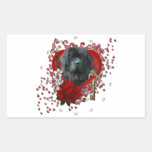 Valentines - Key to My Heart - Newfoundland Stickers